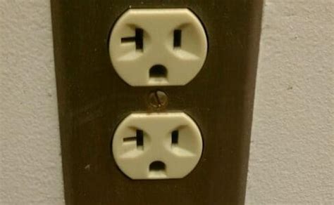 why do electrical outlets click